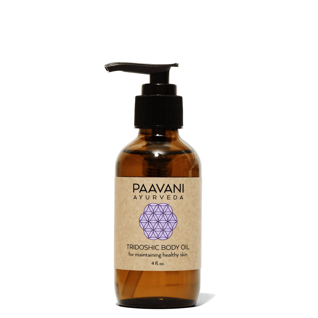 Tridoshic Body Oil | Balancing Ayurvedic Abhyanga Oil for All Skin Types & Doshas-0